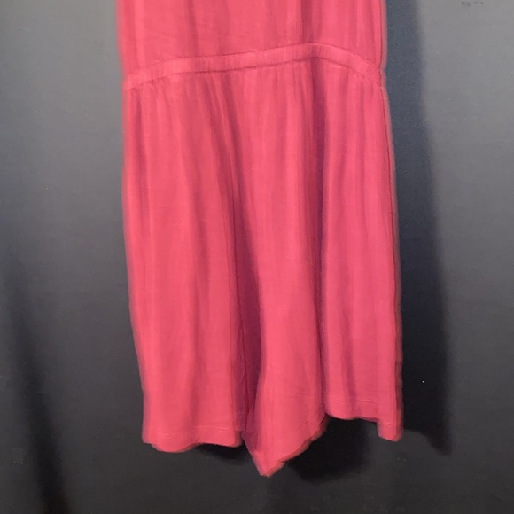 American Eagle Outfitters 🦅 Cage Front Sleeveless Romper in Claret size M Short - Picture 8 of 14